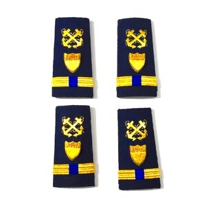 U.S. Coast Guard Chief Warrant Officer (W4) BOSN Shoulder Boards